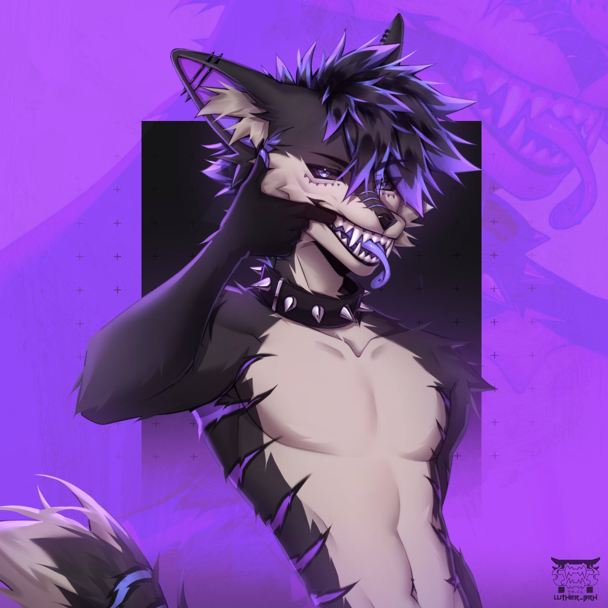 c0mm for <a href="/Cinixfops/">Cinix 🌸</a> 
#furryart #furryartist