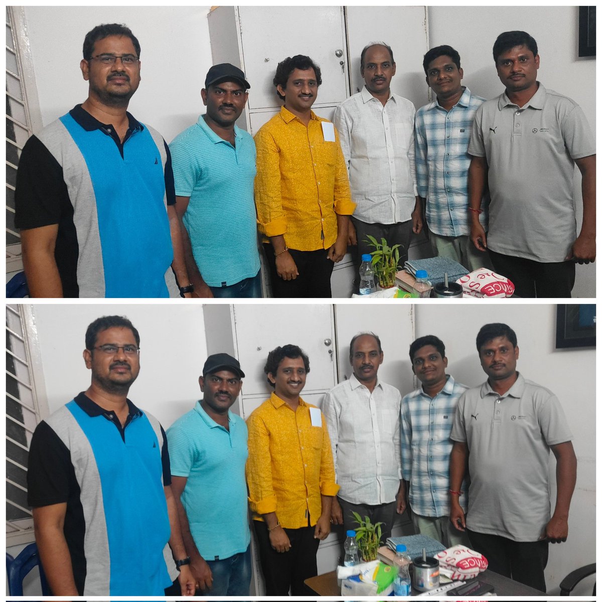 chiranjeevimlc's tweet image. నేడు నా కార్యాలయము నందు, నన్ను కలిసిన తూర్పుగోదావరి జిల్లా, కాకినాడ పూర్వ విద్యార్థులు.  సకాలంలో జాబ్ క్యాలెండర్ విడుదల చేసి నిరుద్యోగులకు న్యాయం జరిగేటట్టు చూడవలసినదిగా వారు కోరిరి.