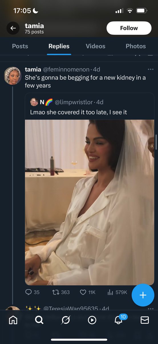 .<a href="/feminnomenon/">Tamia 🪼🍀</a>  What happened to stanning the strong faced bozo Bieber married tho? 😭 Not a trace of him or the chapstick brand on your profile. Or is it not fun to stan him when Selenators aren’t giving him relevance by dogging the shit out of him?