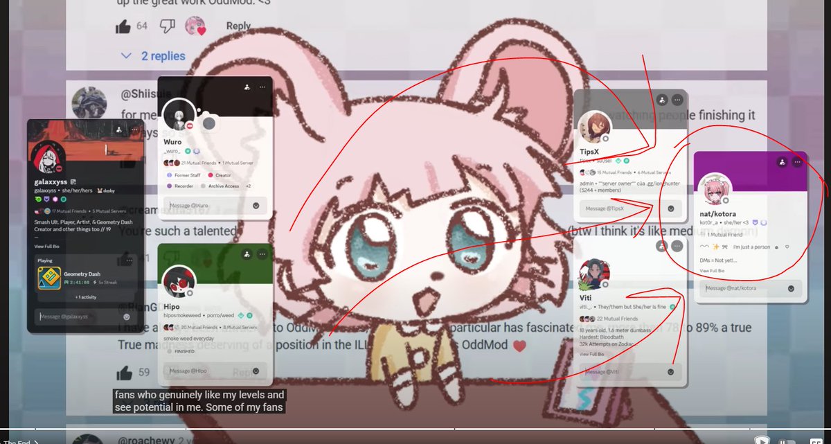 nat_irisa's tweet image. 44:06.
LOOK GARY THERE I AM !!!!

For real though, I&apos;m happy to have met Ashley when I first found her through that level, and knew more about their levels. :3