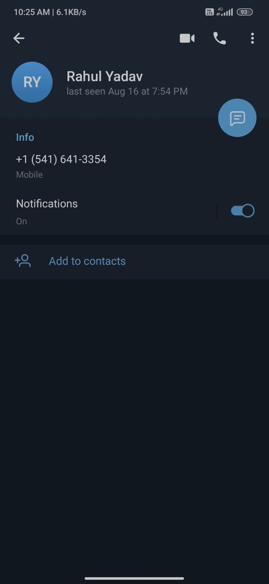 rahul_yadav_71's tweet image. My number +91 8302821168 got banned by mistake and was linked with another number (+1 541 641 3354) that’s not mine.

I’ve emailed recover@telegram.org many times but got no reply.
Please help me unban and recover my account.

Proof attached below

#TelegramHelp #TelegramSupport