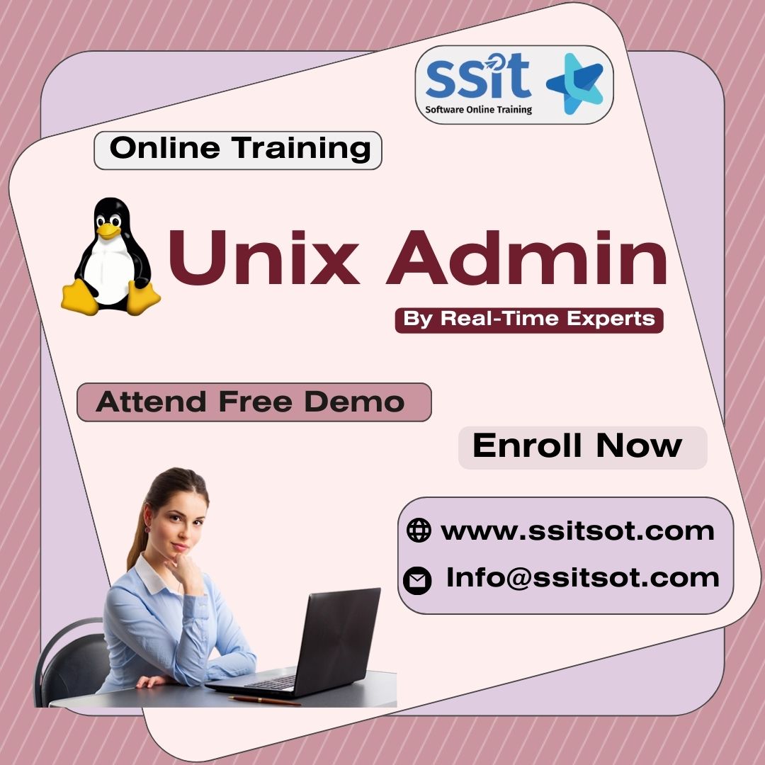 ssitsot's tweet image. ๐ Learn UNIX Administration Online!
Master UNIX Admin skills from scratch and boost your career with hands-on training.
What you get:
Expert-led sessions
Real-time projects
Flexible learning schedule
Enroll Now!
#UNIXAdmin #LinuxTraining #OnlineCourses #CareerGrowth #SSIT