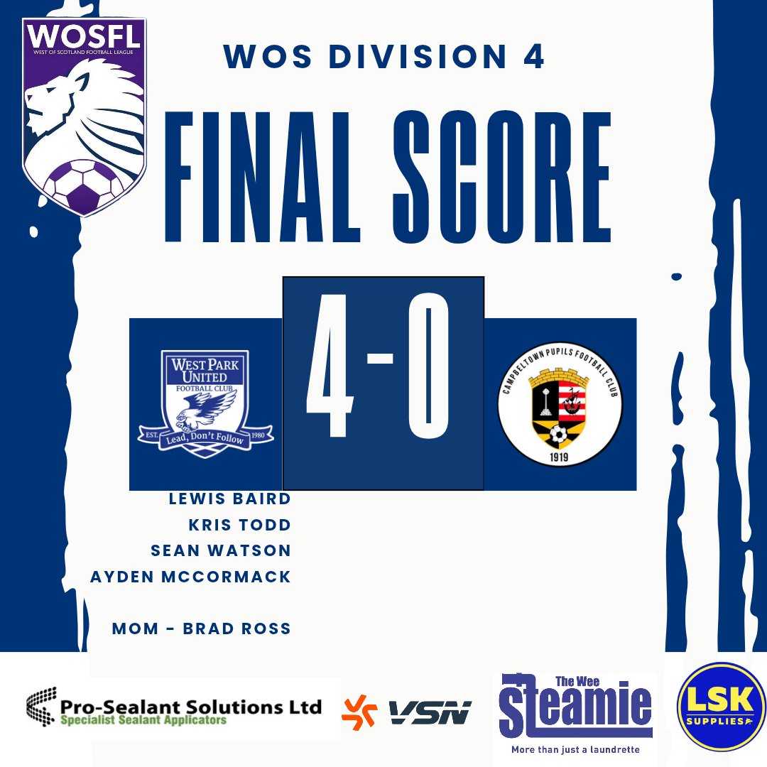 West Park United FC WOS tweet media