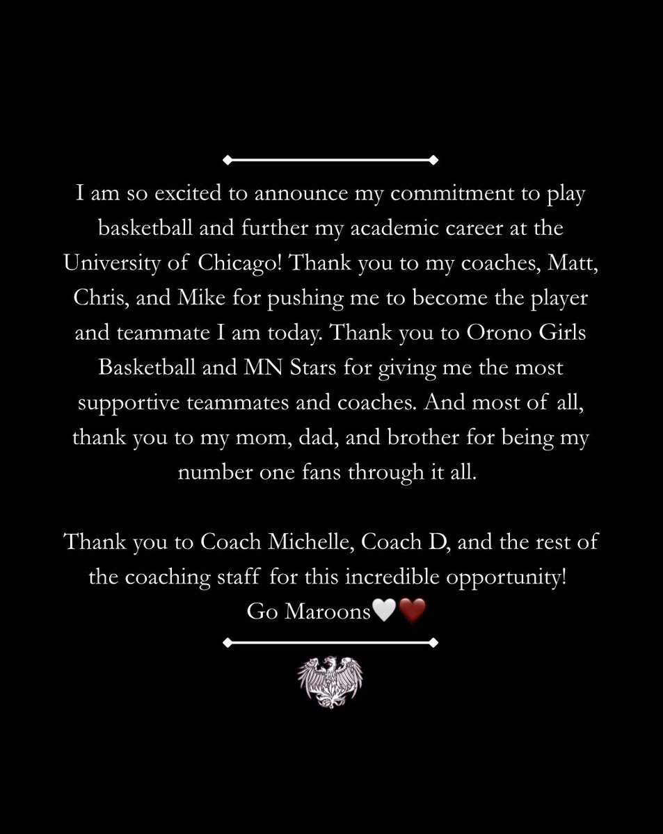 EvelynMiller33's tweet image. next four! go maroons!! #committed