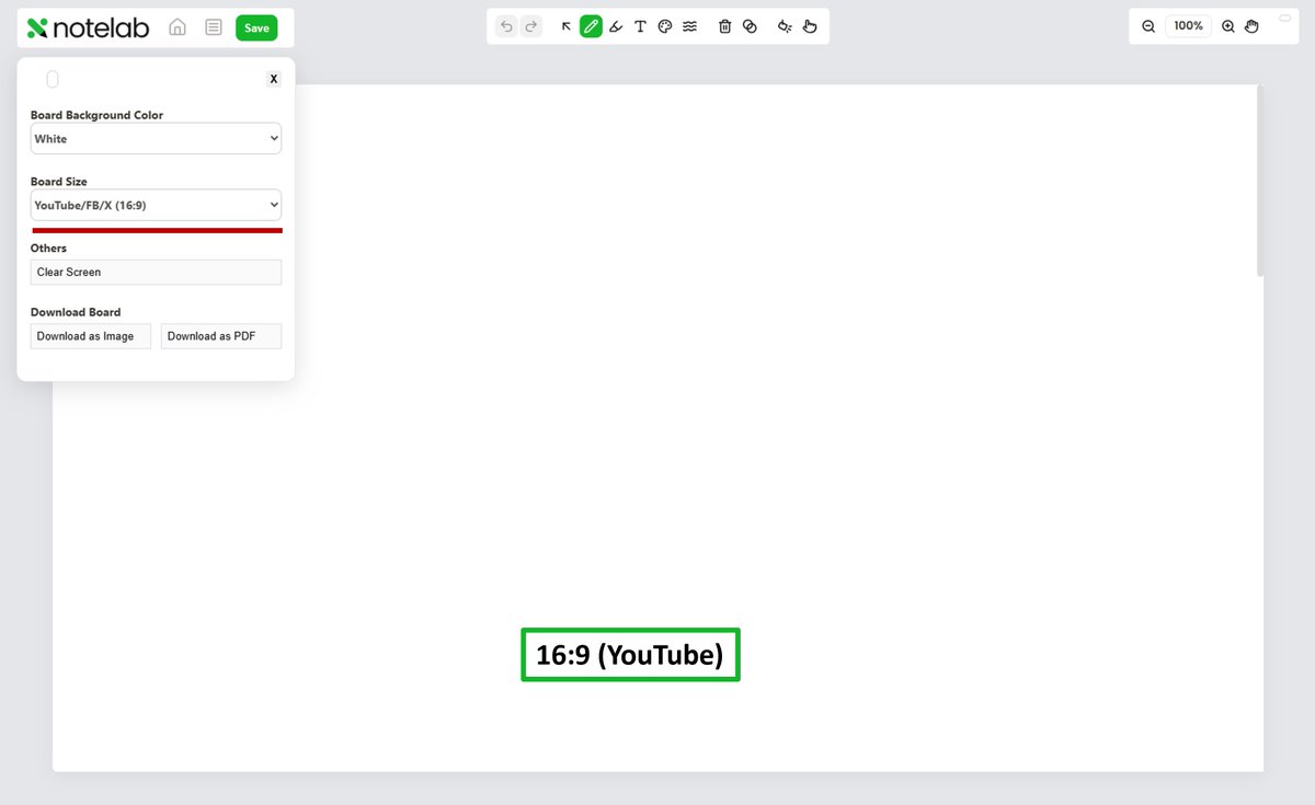 MyNotelab's tweet image. Just shipped: Board resize pre-sets for YouTube & Instagram (16:9, 9:16, 1:1). Export your boards/notes/drawings as PNG/PDF in seconds in your desired pre-set.
Try NoteLab 👉 mynotelab.com
#BuildInPublic #edtech #onlineteaching #whiteboard