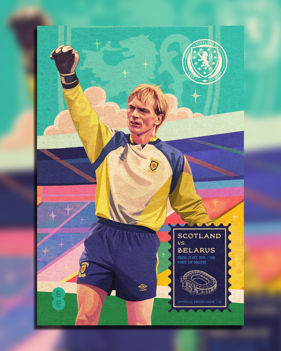 Tomorrow's programme celebrates a legend between the sticks 📖

Pick-up your copy on the way to Hampden Park.

#SCOBLR
