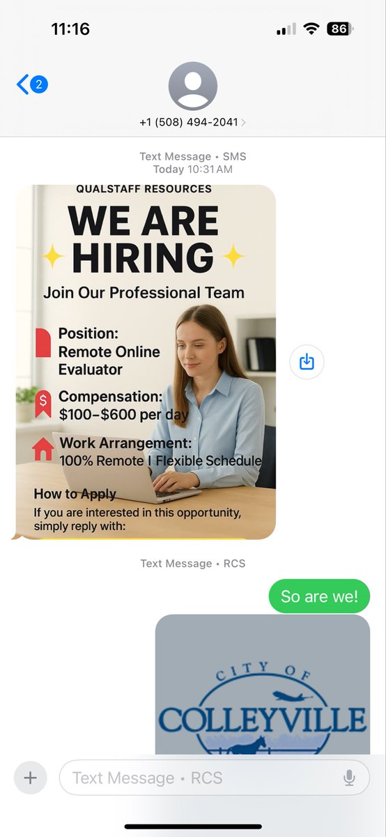 ChiefMillerCPD's tweet image. Fight fire with fire! 🤣 CPD-jobs.com #AlwaysRecruiting #SpamTexts #Hiring