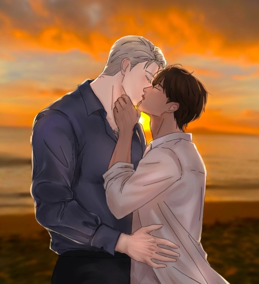 Kail_0701's tweet image. #코드네임아나스타샤
#codenameanastasia
석양 키스