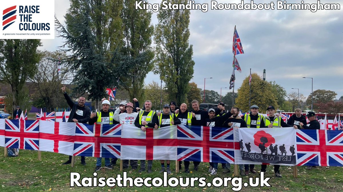 RTCORGUK's tweet image. Patriots were out in King Standing today replacing the old flags crisp new St Georges Cross &amp;amp; Union Flags

If you would like to get involved with our community then please check out our website

raisethecolours.org.uk

#RaiseTheColours