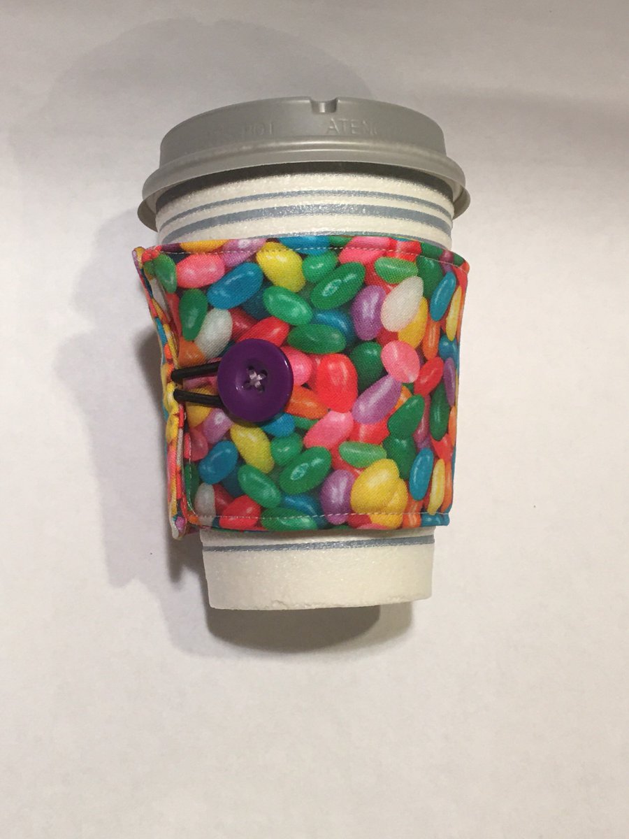 KingdomShop7's tweet image. Jelly Bean Fabric Coffee Cup Cozy, Easter coffee cup cozy, coffee cup sleeves, reusable coffee sleeve, gifts under 10 tuppu.net/88ec7dd0 #handcrafted #Easter #giftsunder10 #Artisancrafted #KingdomWorkshop #Handmadegifts #TeacherGifts