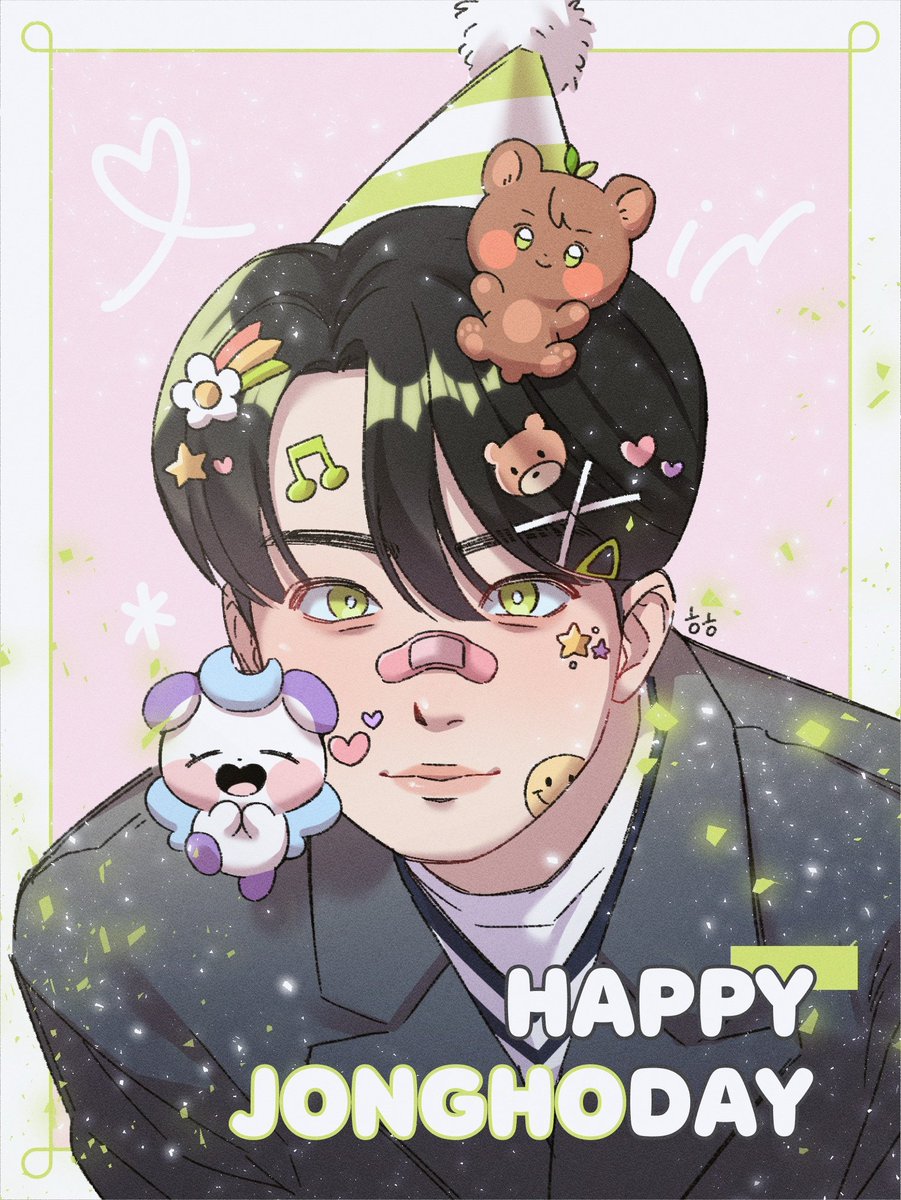 with980403's tweet photo. 종호야 생일축하해🎉

#달려가_종호생일이_닿는곳으로
#JonghoLightsTheStage https://t.co/D95FtK8Ba3