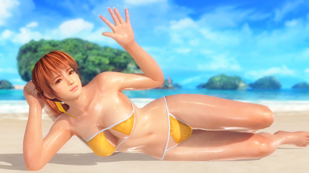 musuka_de_R's tweet image. #DOAXVV #ブイブイ #女神の一枚
【きょうのかすみ】
『フェンネル』
昼の砂浜でセクシー水着(^○^)
めっちゃ可愛いぃぃぃぃぃ❤️😍❤️😍❤️
お胸🥧に……目がいってしまう😍😍😍