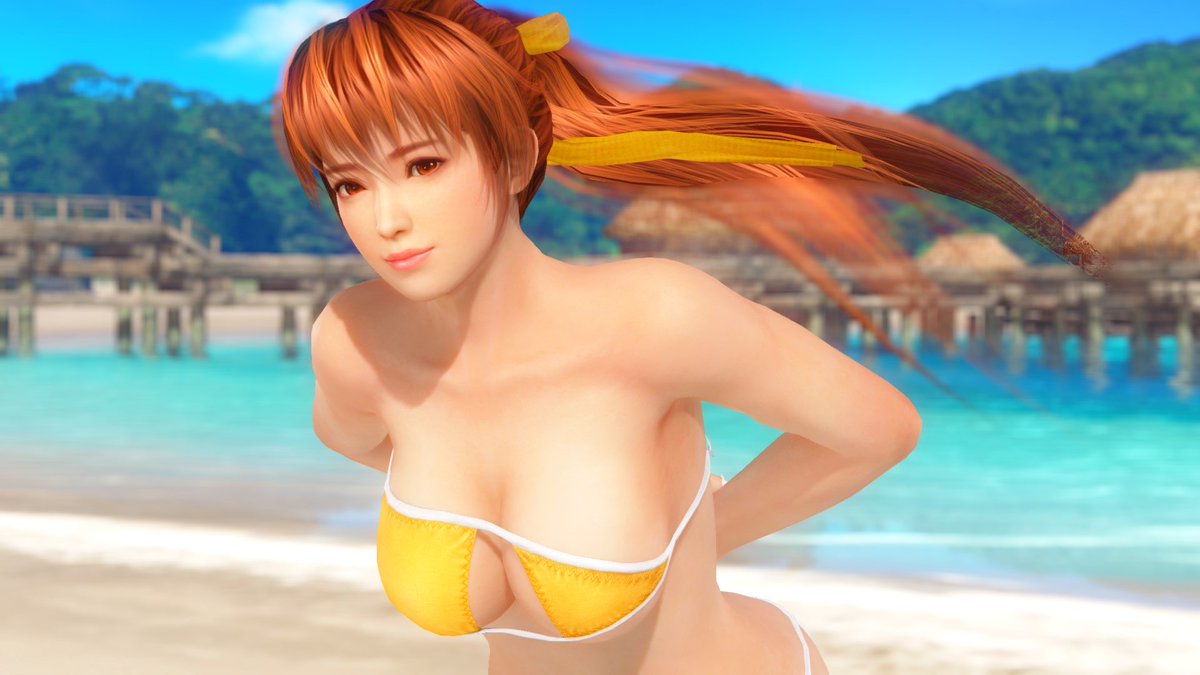 musuka_de_R's tweet image. #DOAXVV #ブイブイ #女神の一枚
【きょうのかすみ】
『フェンネル』
昼の砂浜でセクシー水着(^○^)
めっちゃ可愛いぃぃぃぃぃ❤️😍❤️😍❤️
お胸🥧に……目がいってしまう😍😍😍