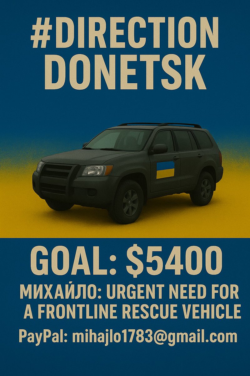bimba1783's tweet photo. We’ve already raised $170 of $5400 for the car 🚙
I’m truly grateful to everyone who supports and helps us move forward 🙏
PayPal: mihajlo1783@gmail.com https://t.co/NO7JiNWeKX