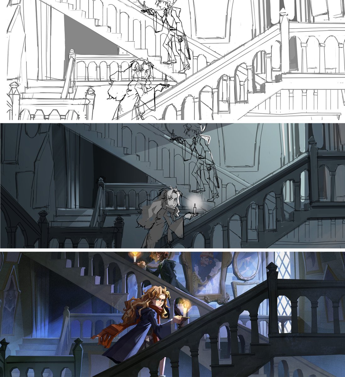cocointhejar's tweet image. Illustration I made for Harry Potter: Magic Awakened #freelancing #illustration #artwork #digitalart