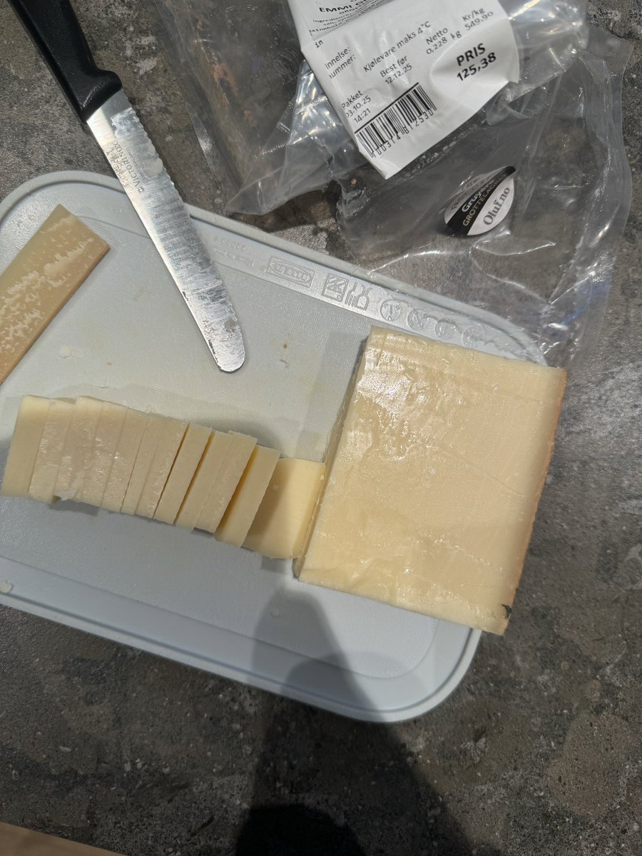 Favorittosten min er på tilbud, kan det bli bedre? Emmi Gruyère

Hva er din favorittost?