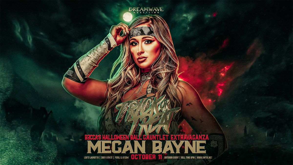GPAthinks's tweet image. Friendly reminder that Laynie and Megan Bayne will share a ring tonight at @DWWrestling.
MY AGENDA IS IN FULL EFFECT.