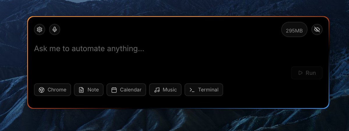 jarzebowsky_dev's tweet image. Building something that automates your computer better than Siri ever could. ⚙️
Real automation, not just voice commands.
#AI #Automation #Productivity #Startup #Tech #IndieHackers #ProductHunt #FutureOfWork