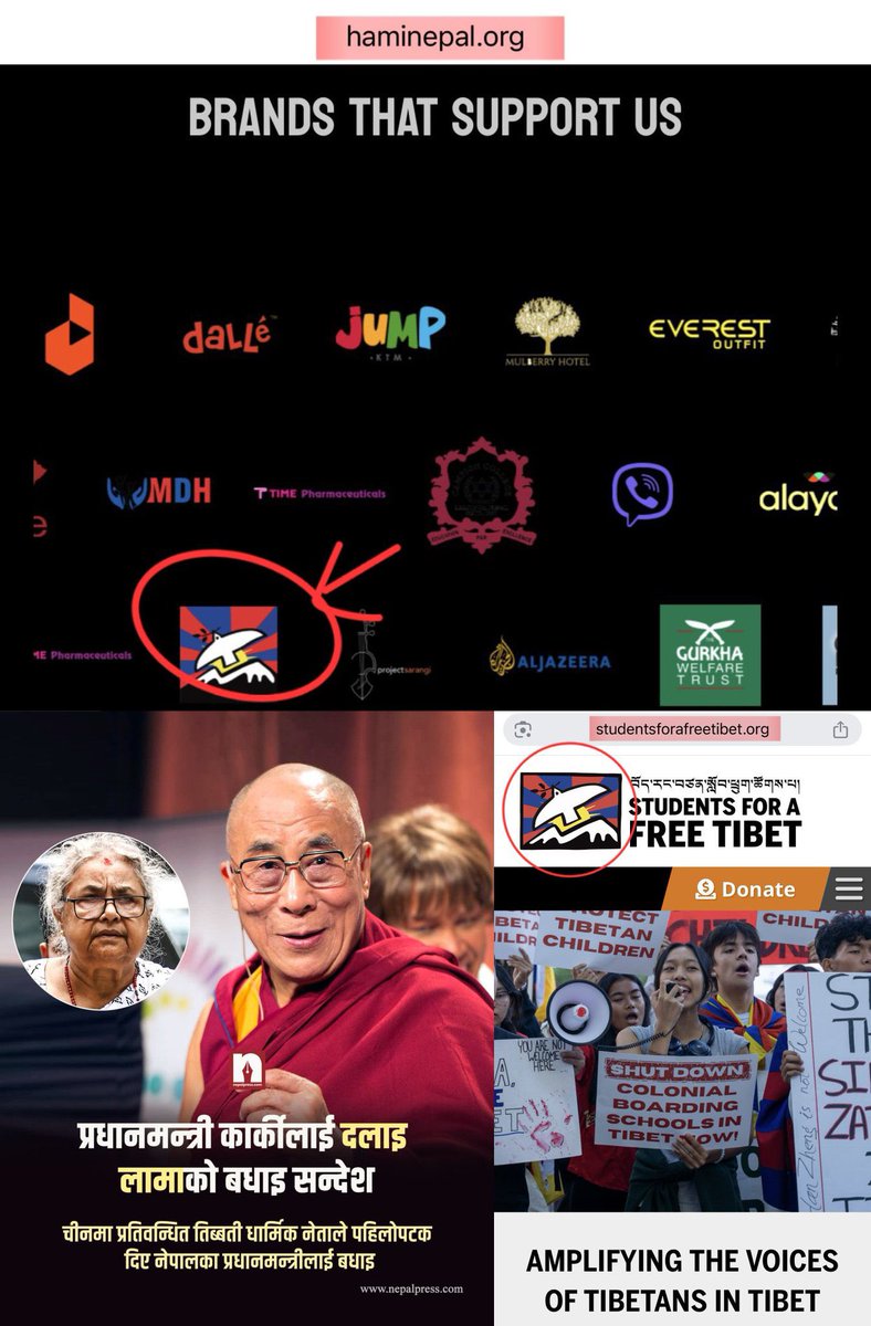pukarupreti113's tweet image. Bro, nobody said she holds Tibetan citizenship, obviously she has a Nepali one, Tibet isn’t even a recognized country. The concern is about her affiliations -active ties with the US Embassy’s USYC program, openly promoting her Tibetan heritage, connections between “Hami Nepal”…
