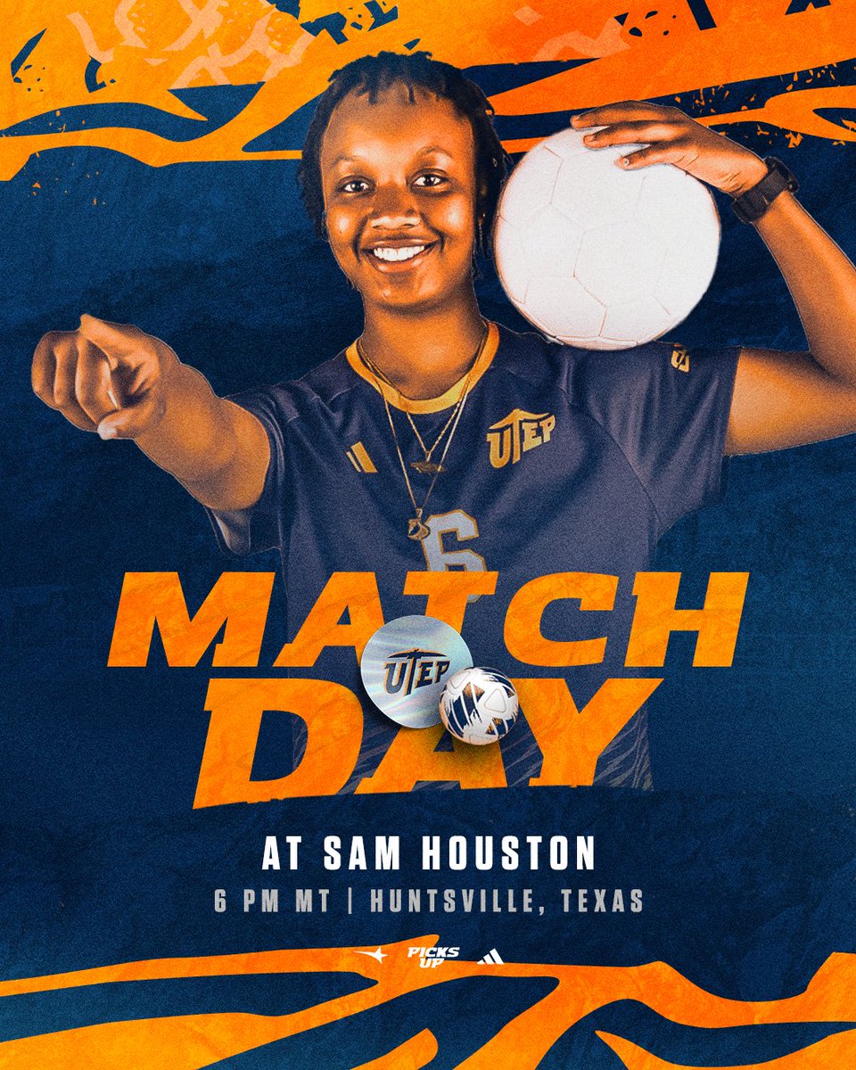 UTEPSoccer's tweet image. 𝗦𝗮𝘁𝘂𝗿𝗱𝗮𝘆 𝗻𝗶𝗴𝗵𝘁 𝘀𝗵𝗼𝘄𝗱𝗼𝘄𝗻 𝘄𝗶𝘁𝗵 𝘁𝗵𝗲 𝗕𝗲𝗮𝗿𝗸𝗮𝘁𝘀

🆚 at Sam Houston
⏰ 6 p.m. MT
📍Pritchett Field
📊 tinyurl.com/y6wj6zw8

#PicksUp