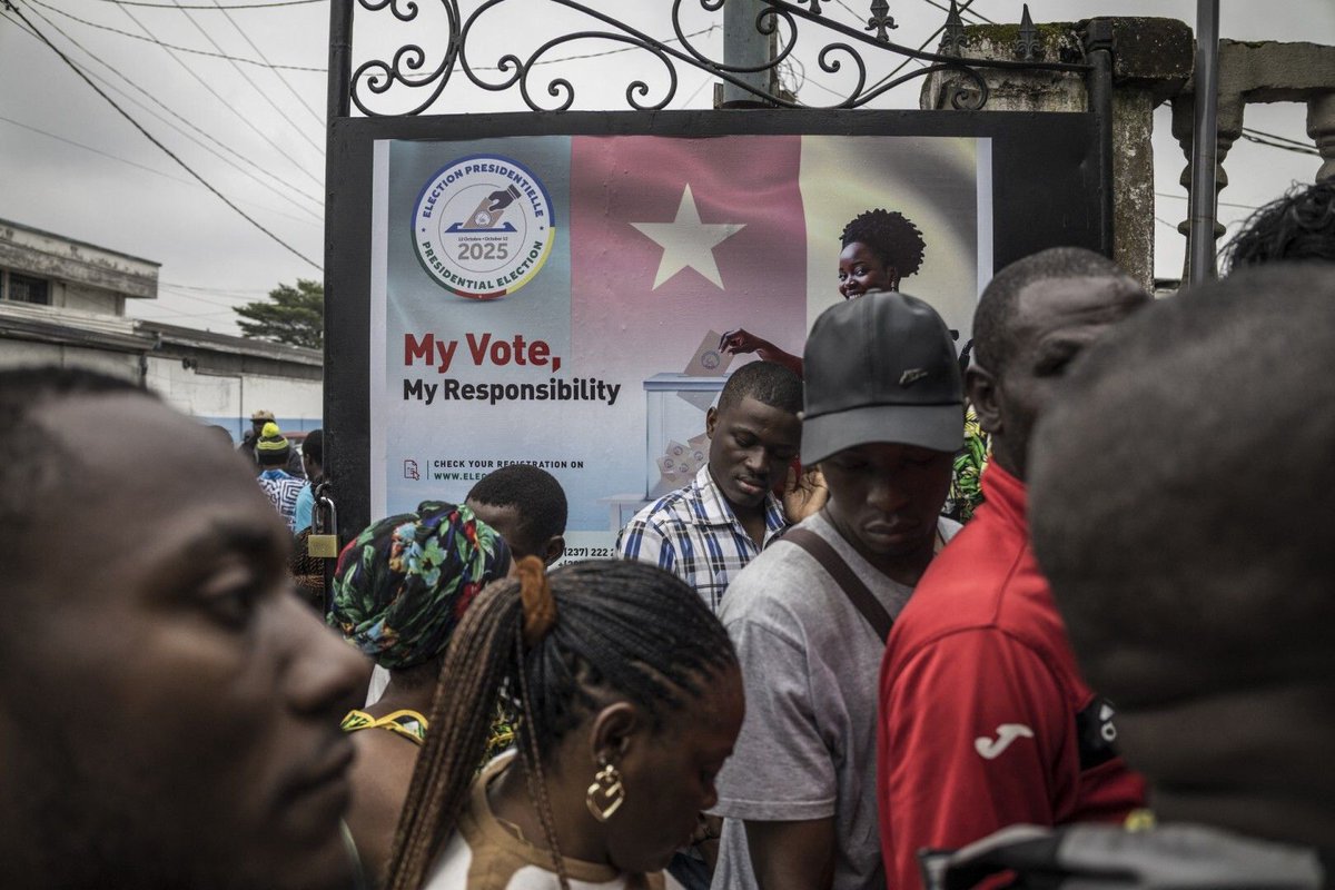 🇨🇲 🗳️ Au Cameroun, certains partis tentent d'influencer l'élection présidentielle de dimanche en diffusant des photos générées par IA

🔍 AFP Factuel a recoupé preuves visuelles, témoignages concordants et avis des experts sur le sujet

Article complet ⤵️ 
u.afp.com/SmEk