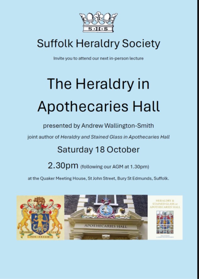 After our AGM we have a talk too - we hope to see you there.