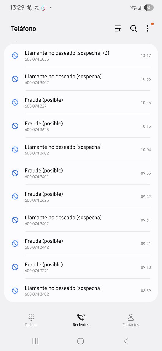 No me quiero imaginar como seria si debiera algo  en el sistema financiero, se les pasa la mano #subtel #prefijo #600 #prefijo600