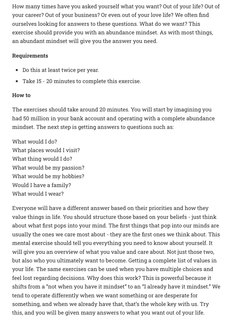 thebeautyofsaas's tweet image. &amp;gt;open up the mental exercises below
&amp;gt;give yourself 10mins
&amp;gt;think about it
&amp;gt;write your thoughts down
&amp;gt;give yourself 10mins more
&amp;gt;think about it again
&amp;gt;write your thoughts down

Congrats

There is a good chance you have found all the answers you have been searching for