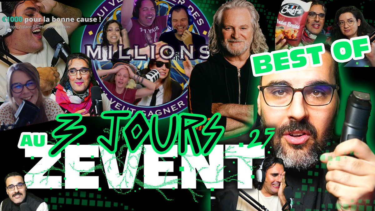 Kyden_'s tweet image. Il sort du four, il n&apos;attend plus que vous.

3 jours inoubliables. 💚

Best of #zevent2025 🔥

Merci pour la force 🙏

youtu.be/Y2zbJ2zhhz0?si…

#zevent #zerator #twitch #stream #bestof #doublage #lycans #emission