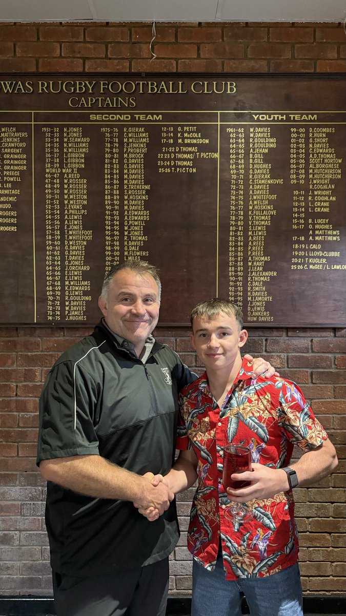 A great game today Cian McGee captaining the side and leading by example in a big win for Bedwas Youth away to Newbridge in the Dragons League today. Well deserved Cian with two tries to cap a great display. 
#wass