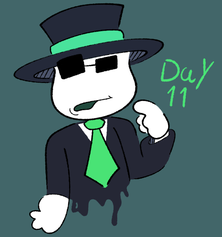 | Day 485 | I like this guy out of the bunch. D.11

Tags - #Bobtober2025 #BobsOnslaught