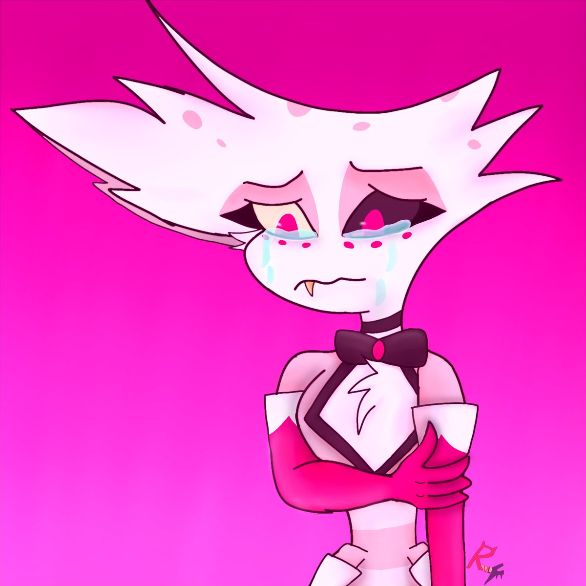 Rulf_Foxton's tweet photo. Don't Hurt The Spider 💔 (Remake) 

A remake of my old art of as part of my first Angel Dust Sticker pack. I really hate seeing Angel sad, can't bare seeing him sad or hurt :(

Art By Me~

#angeldust #art #furry #HazbinHotel #HelluvaBoss #fanart #commissionopen @VivziePop https://t.co/1NMXicLCsZ