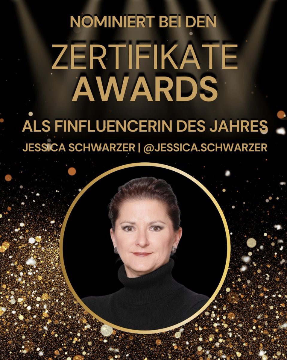 Die Publikumsabstimmung der ZertifikateAwards ist voll im Gange und ich bin doch glatt als „Finfluencerin des Jahres“nominiert! 🎉  Habt Ihr Lust Eure Stimme abzugeben? 
Dann hier entlang:  zertifikateawards.de/umfrage?ref=je… 🙏
#awards #zertifikateawards #dzb #finfluencer