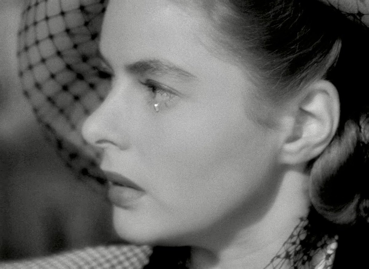 SAINTBERGMAN's tweet photo. i’m obsessed with ingrid bergman’s crying work… that one teardrop captivates you https://t.co/VSPEiIpf6E