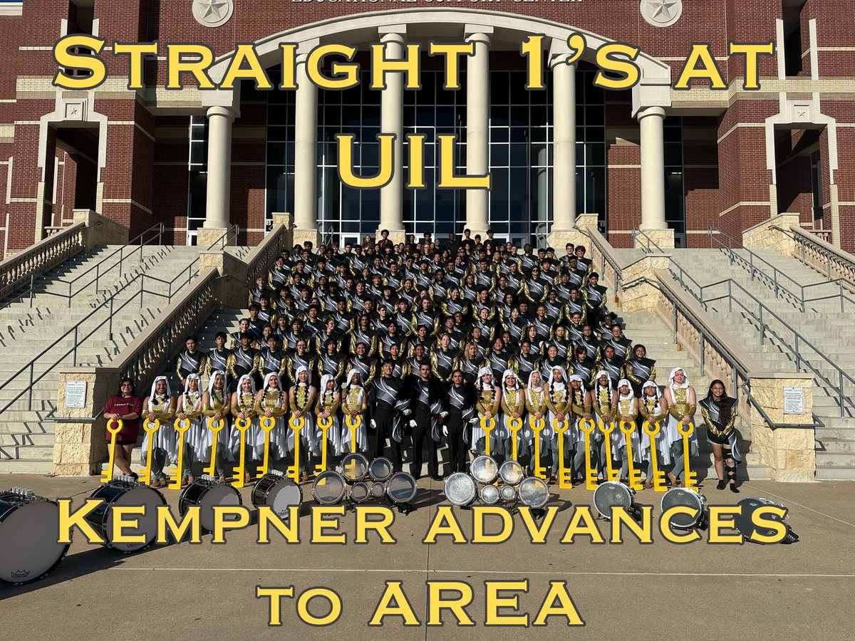 BandKempner's tweet image. The Marching band had an awesome performance at UIL region contest!!! @KHS_Cougars