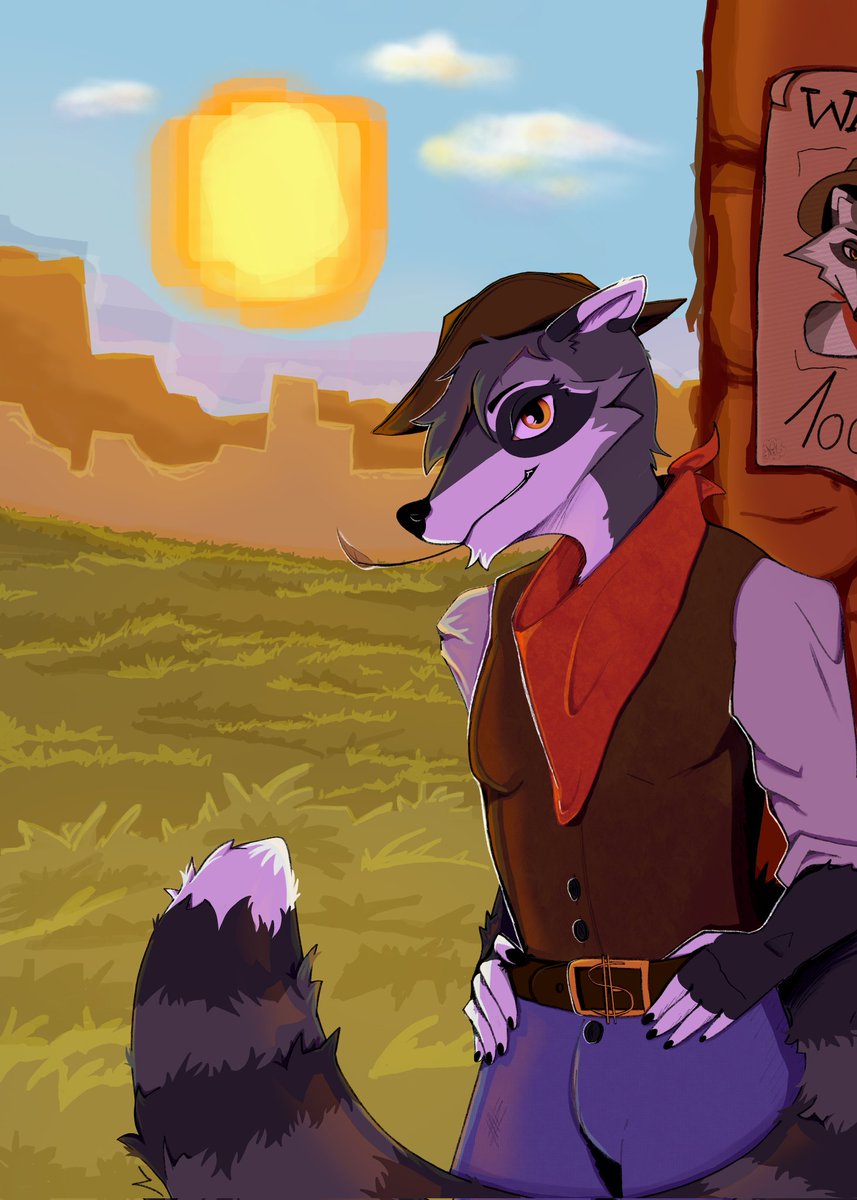 Yeehaw cowboy 🤠
Finish commission for Koda ✨️