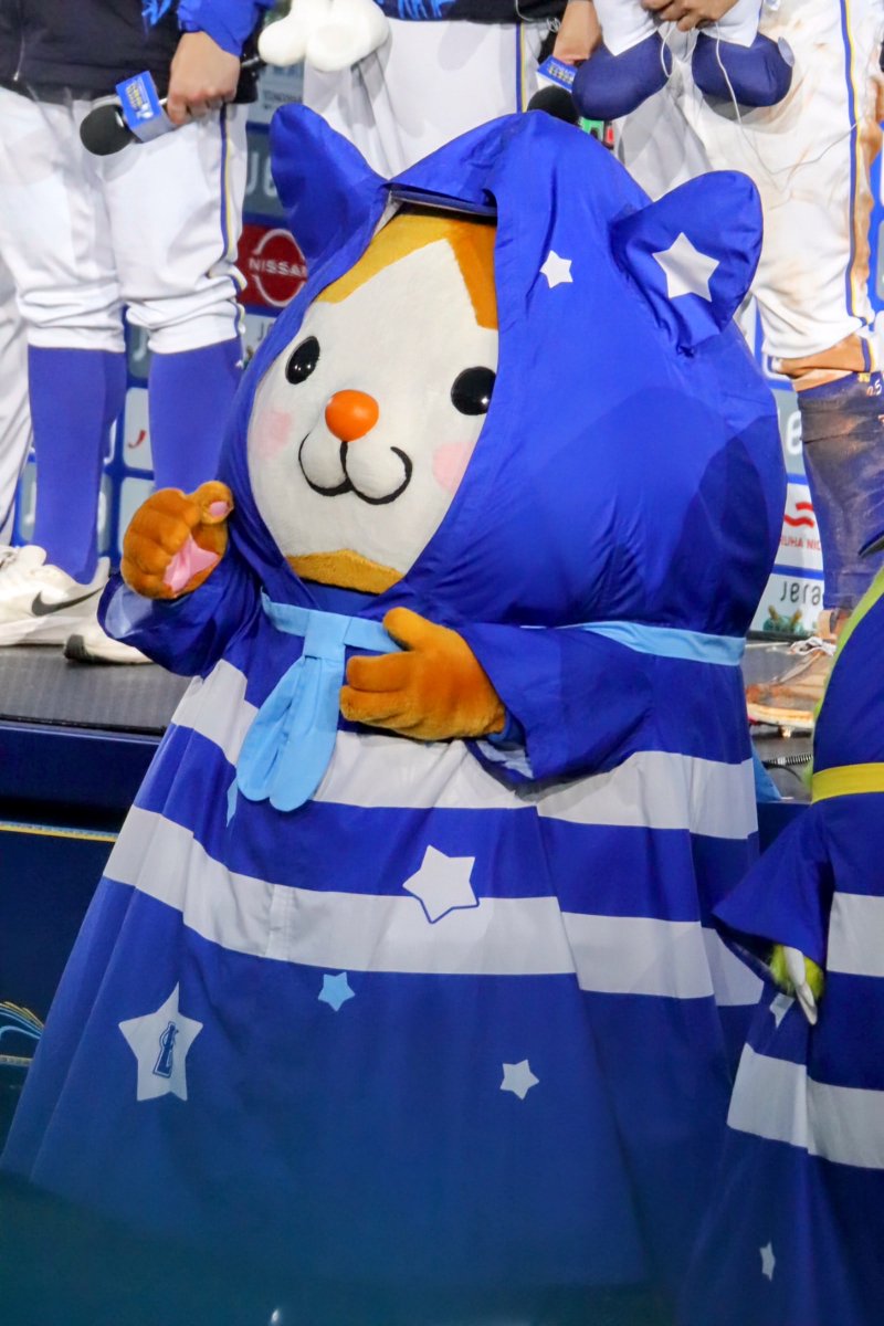 xydb_dena31's tweet image. かわいいねカッパ

#スターマン
#baystars
#CSファーストステージ2025
2025/10/11