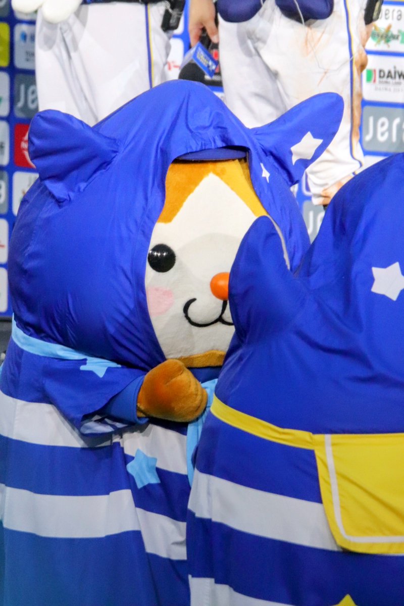 xydb_dena31's tweet image. かわいいねカッパ

#スターマン
#baystars
#CSファーストステージ2025
2025/10/11
