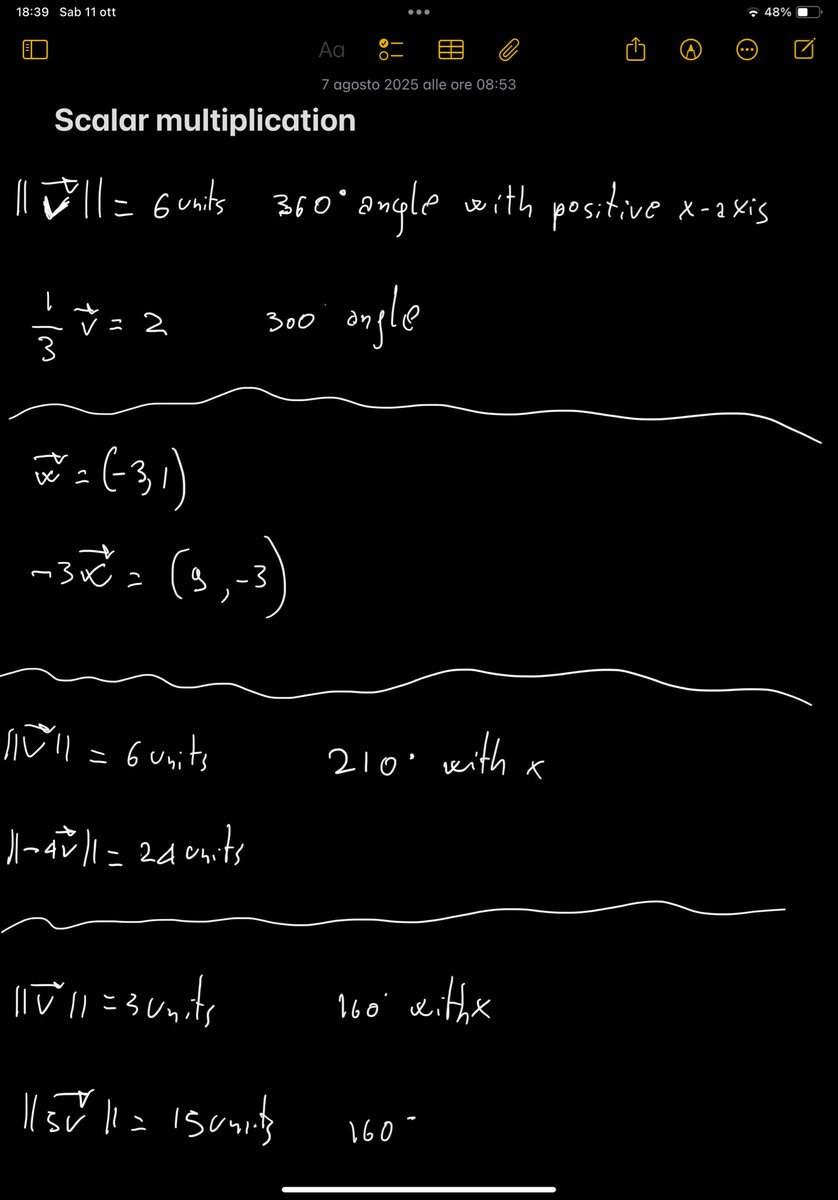 beccari_mattia's tweet image. Scalar multiplication in component form:

Day 3/100
#100DaysOfMath