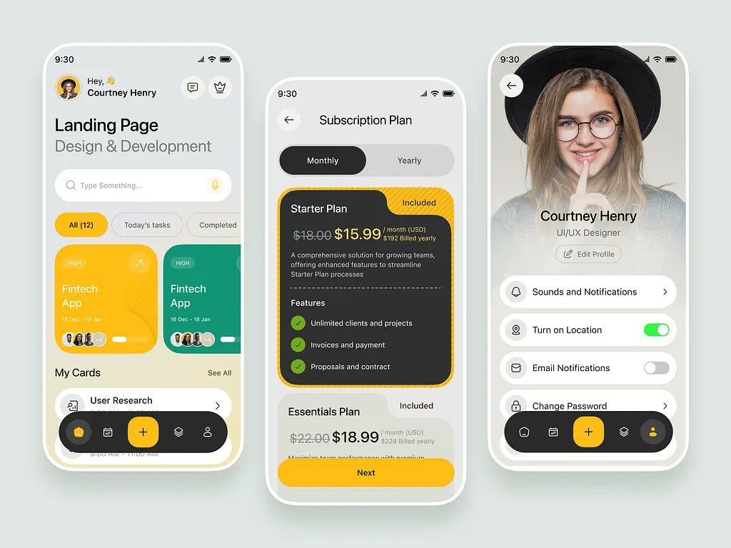 fastweb247's tweet image. Task Management App Design
#software #iosdesign  #mobileapp