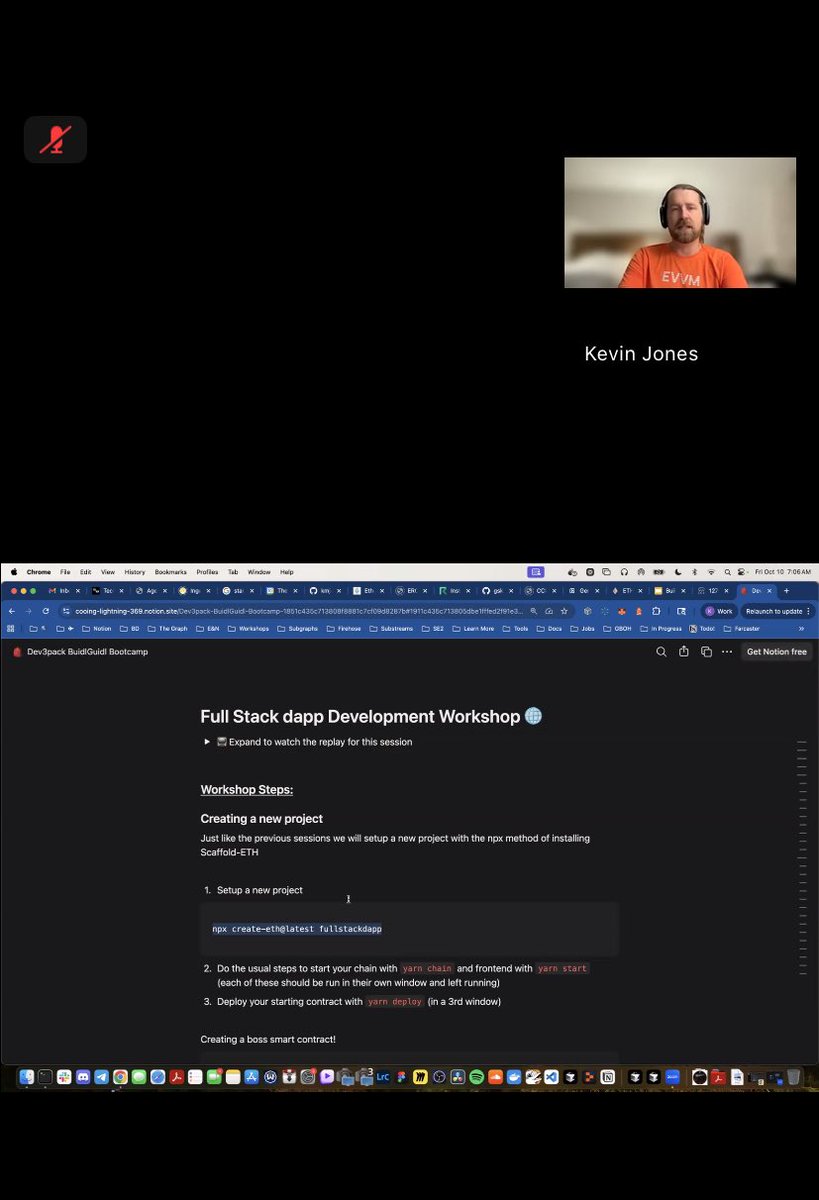Techie__gurl's tweet image. And just like that, we’ve come to the end of our @dev3pack session 😭
In our last class, we learnt how to deploy a full-stack dapp — and honestly, the class was super interesting and fun
