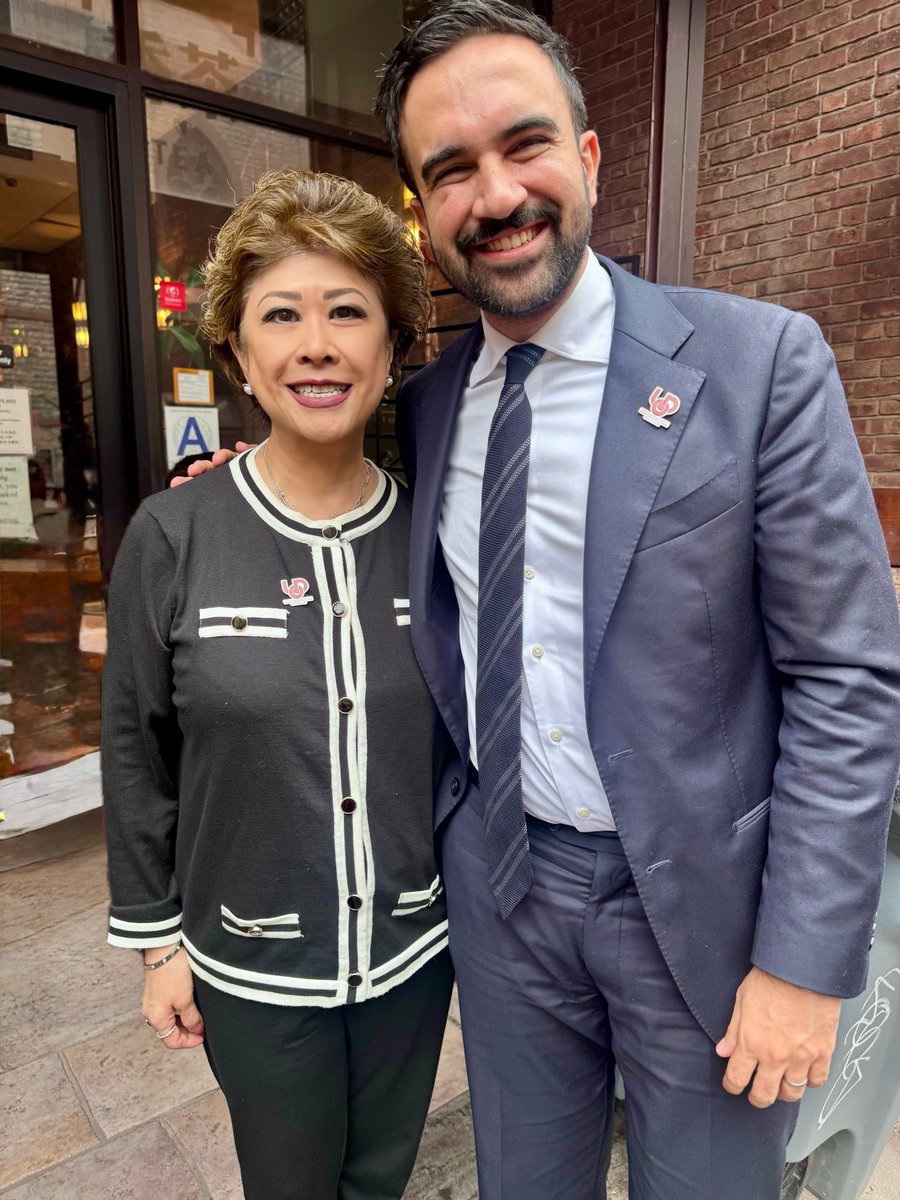 udonyc's tweet photo. The United Democratic Organization proudly endorses @ZohranKMamdani for Mayor!
UDO President @setochungster joined Zohran in Chinatown, saying members share his priorities of affordability, equity, quality education and public safety for Chinatown & LES.
#UDOForMamdani #TeamUDO https://t.co/ZfwqYOeFOO