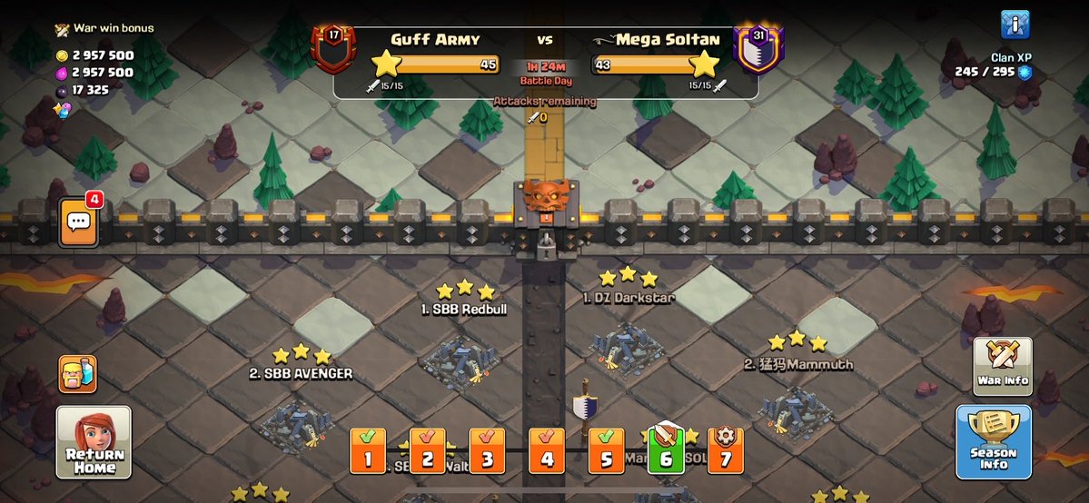 Reopened Guff Army yesterday🔥

Looking for TH17 competitive players😎

Here’s a reminder of what we looked like a few months ago👀

DM me if you’re interested in joining!
