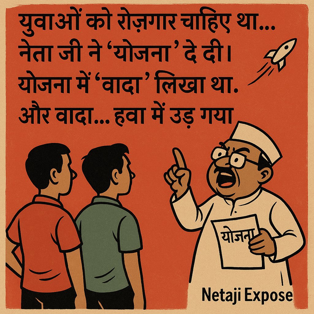 netajiexpose's tweet image. Kya hall h modi ji 🤪