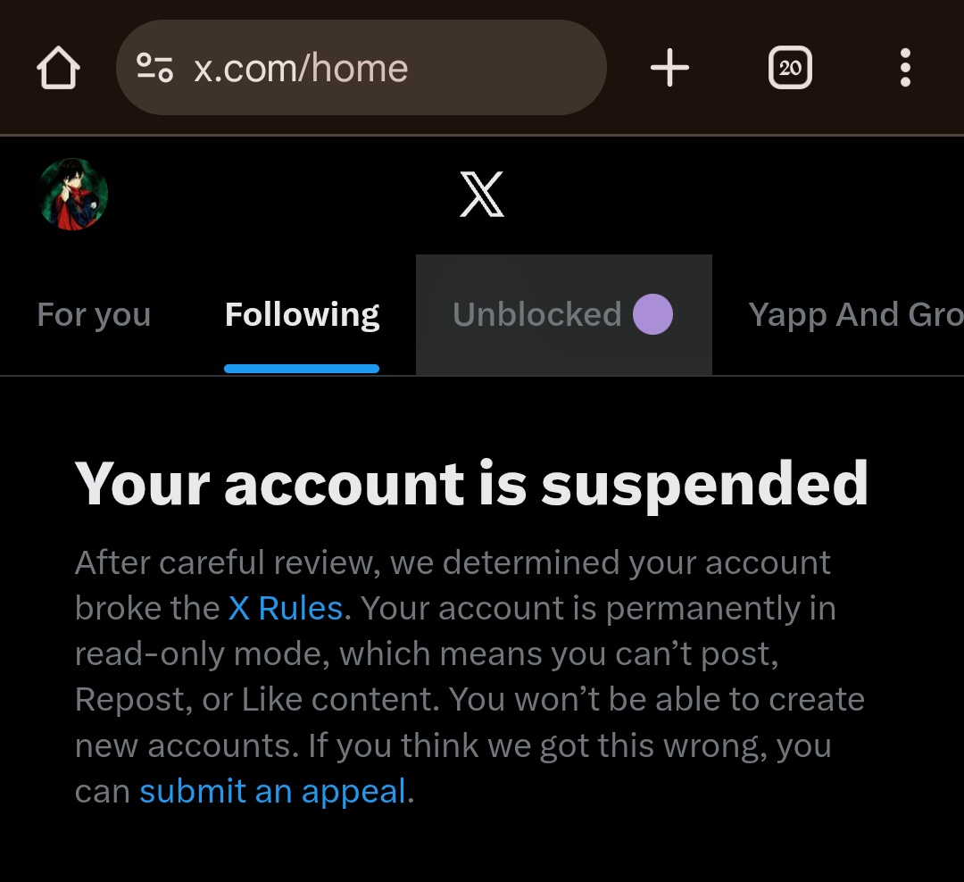 lituislamex's tweet image. Dear Friends / Yapper!
Recently My Main X account Has been Suspended unfortunately. I submitted an appeal for unsuspend my account. 
I am a active @KaitoAI Yapper, I want to do yapping with you again. 
This is my new account, SUPPORT $ FOLLOW me please 🙏