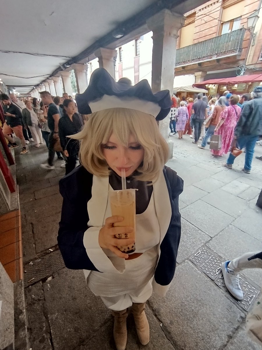 Una Falin salvaje apareció por la Feria de Alcalá