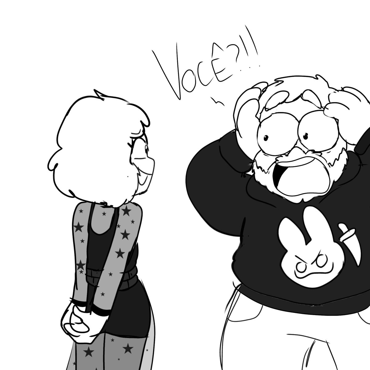 Draw_kall_ofc's tweet image. Achei muito fofo essa parte 
@fehdubs @Core__Core