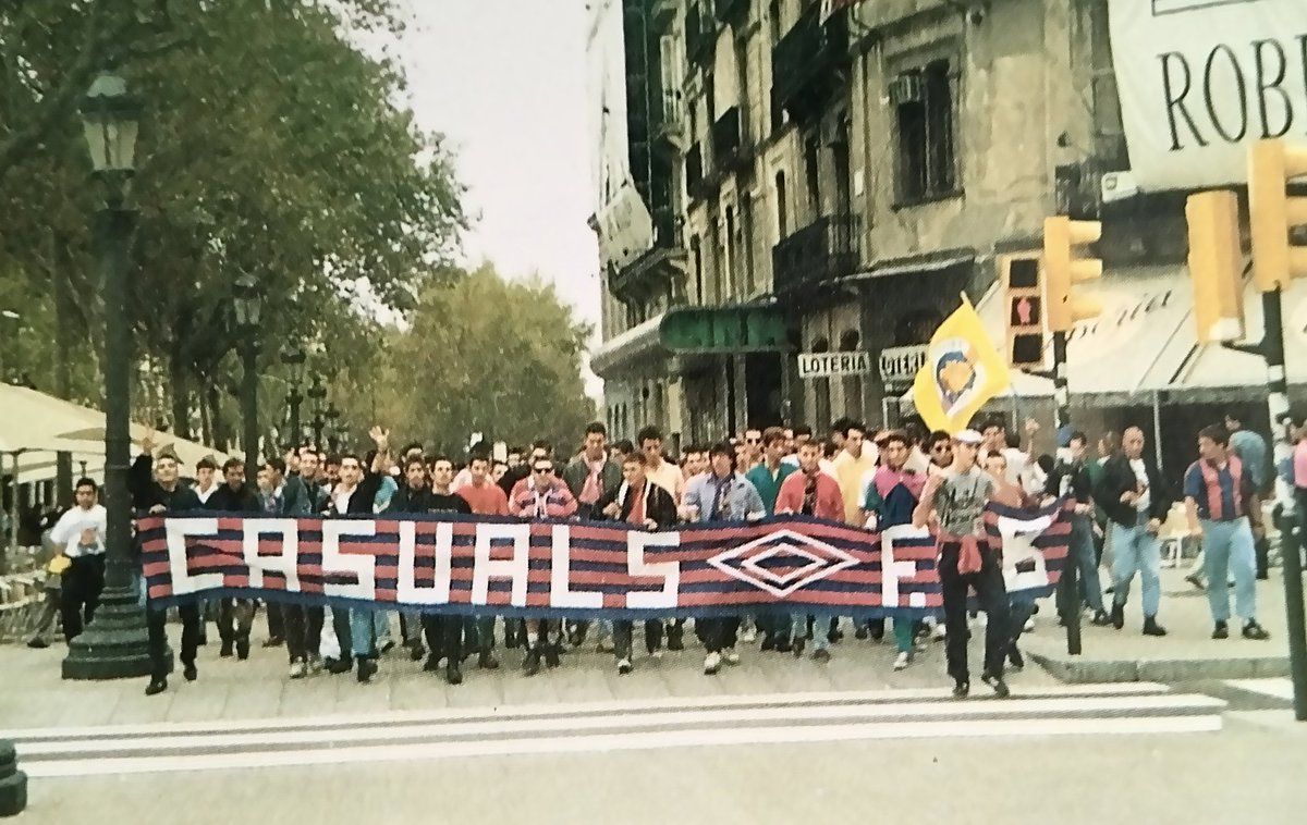 Corteo de Casuals FCB.