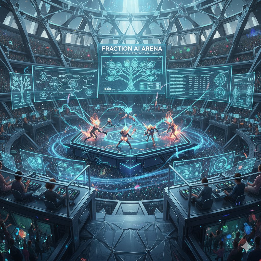 HOLLYXCHANGE's tweet image. Fraction AI isn’t just another AI platform, it’s an ecosystem where agents act, learn, and compete. You don’t just use AI here, you own it, customize it, and let it evolve in live arenas.
Real ownership. Real strategy. Real impact.