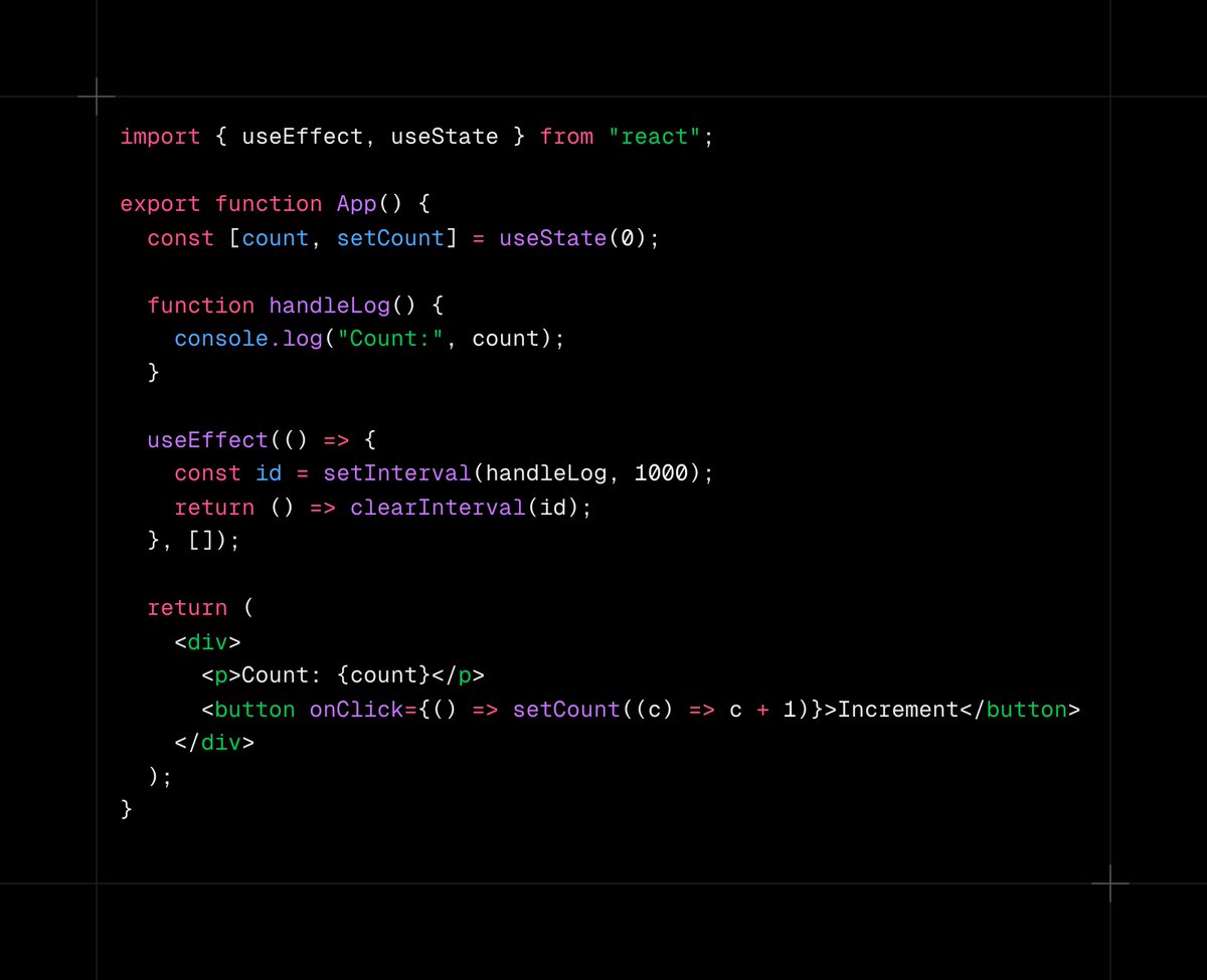 iamsahaj_xyz's tweet image. there&apos;s a sneaky bug in this code. 

can you guess what?